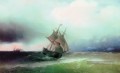 Ivan Aivazovsky rapprochement de la tempête Paysage marin